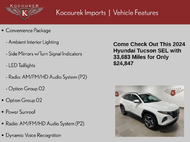 Used 2024 Hyundai Tucson SEL SUV