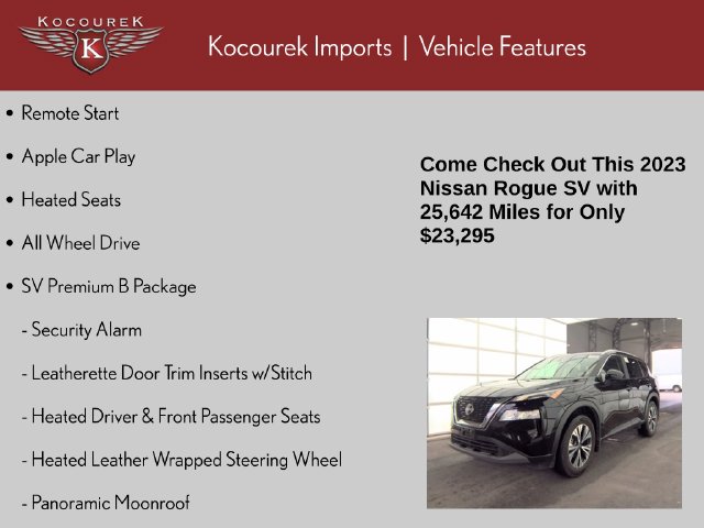 Used 2023 Nissan Rogue SV SUV