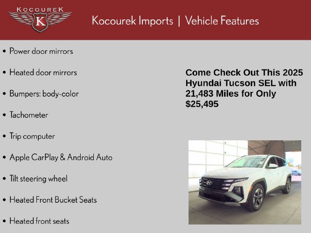 Used 2025 Hyundai Tucson SEL SUV