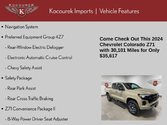 Used 2024 Chevrolet Colorado Z71 Truck