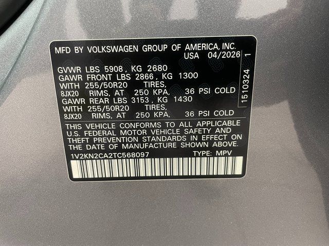 2026 Volkswagen Atlas SE w/Tech - Photo 25