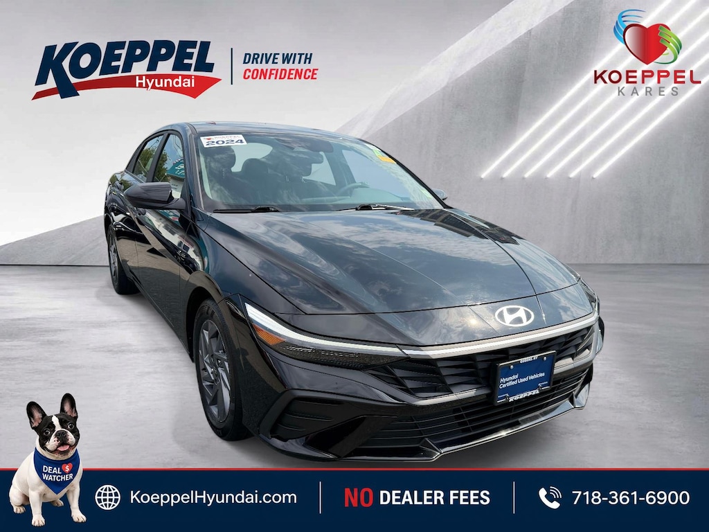 Certified 2024 Hyundai Elantra SEL Sedan