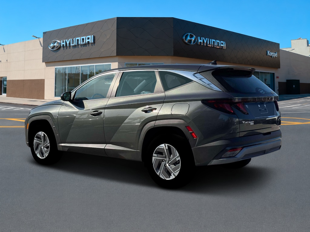 New 2026 Hyundai Tucson Hybrid Blue SUV