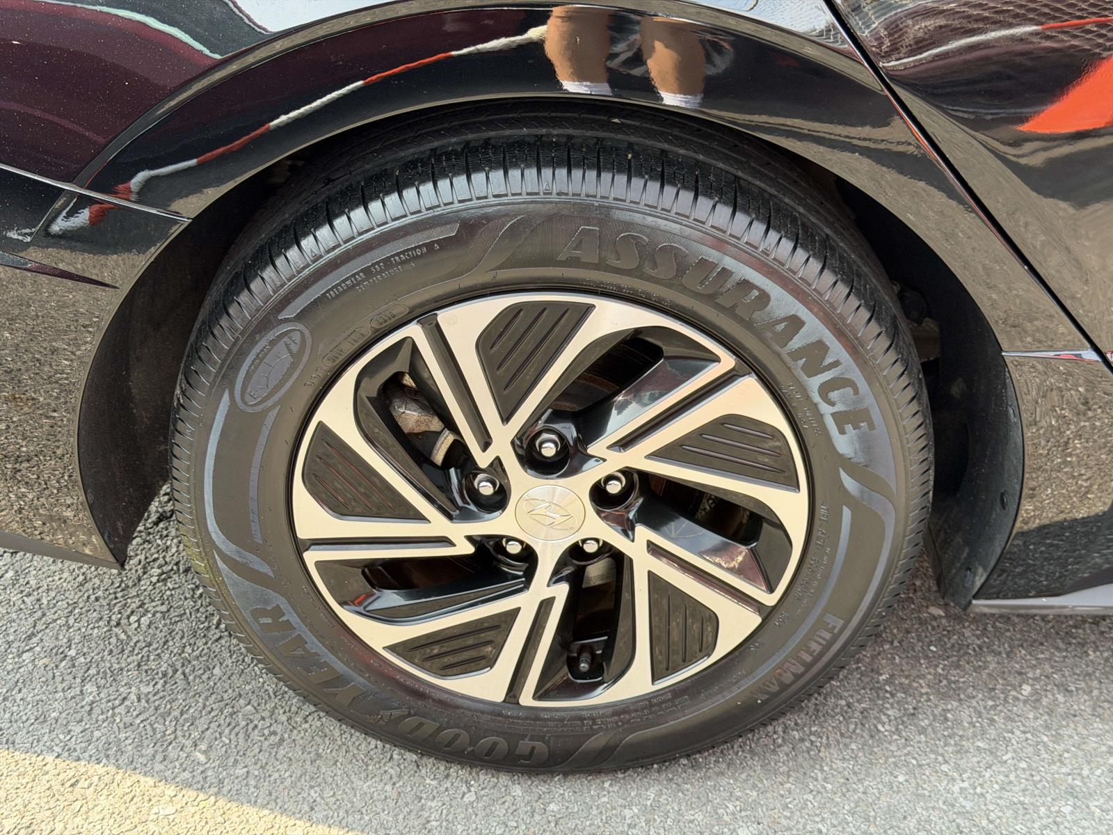 2021 Hyundai Sonata Hybrid Blue - Photo 7