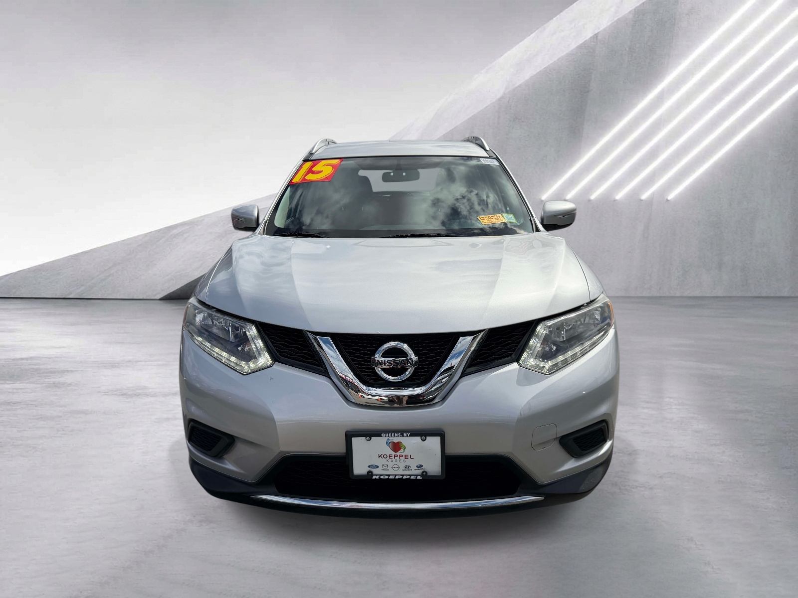Used 2015 Nissan Rogue SV with VIN KNMAT2MV1FP548327 for sale in Long Island City, NY