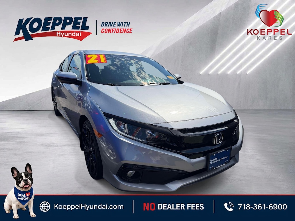 Used 2021 Honda Civic Sport Sedan
