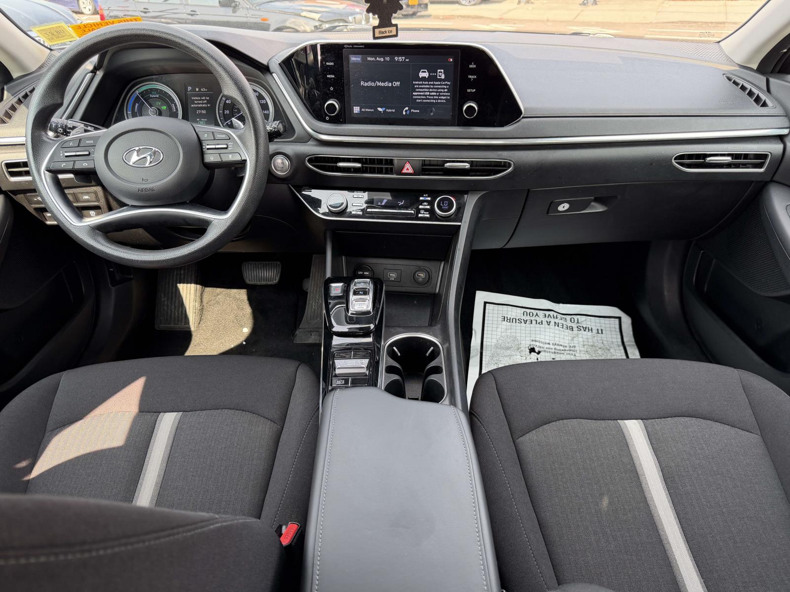 2021 Hyundai Sonata Hybrid Blue - Photo 14