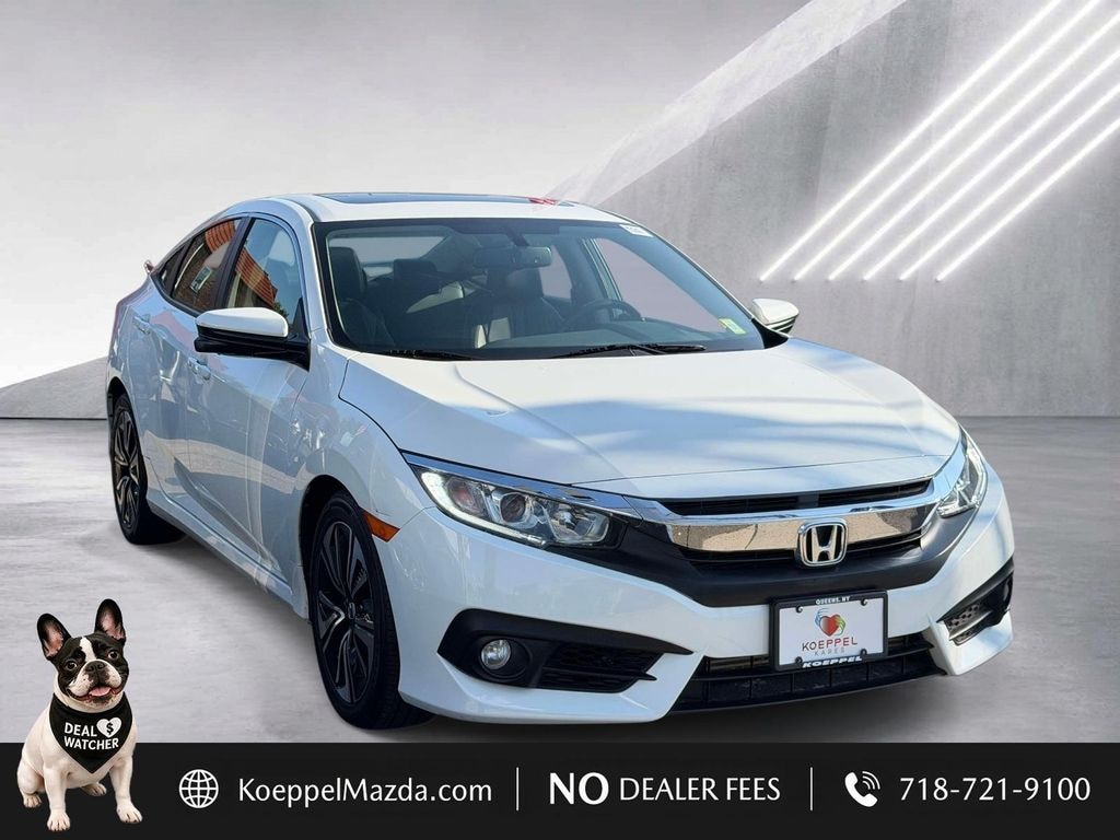 Used 2018 Honda Civic EX-L Sedan