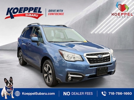 Featured Pre-owned  2018 Subaru Forester 2.5i Limited SUV JF2SJAJC5JH445777 for sale in Long Island City, NY near Brooklyn