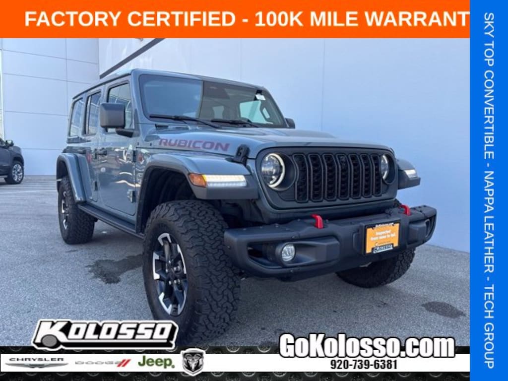 Certified 2025 Jeep Wrangler Rubicon SUV