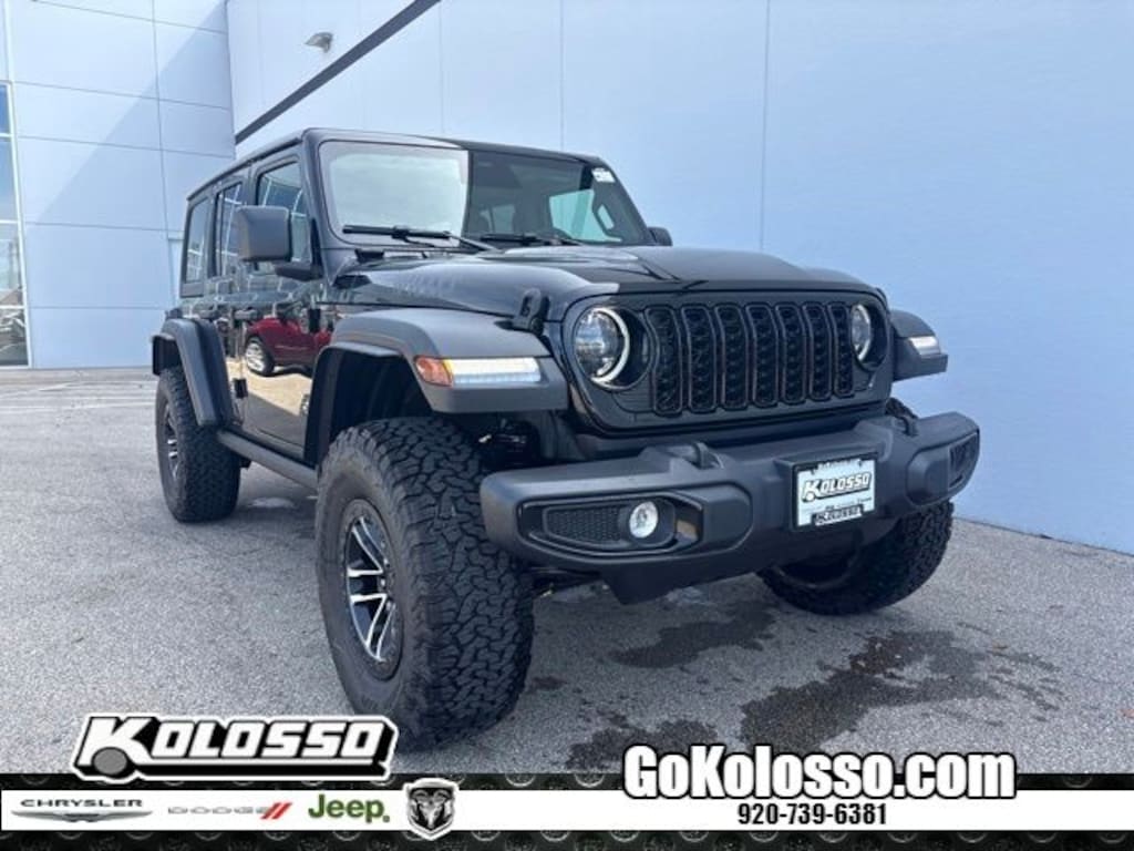 New 2026 Jeep Wrangler 4-DOOR WILLYS Sport Utility