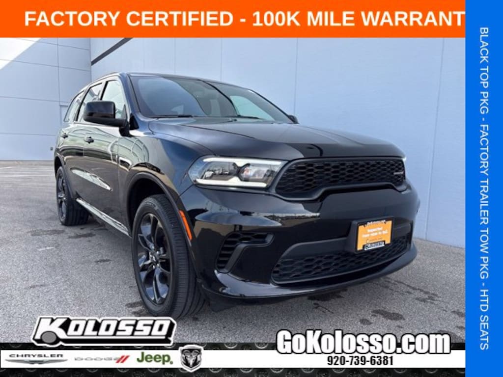 Certified 2025 Dodge Durango GT SUV