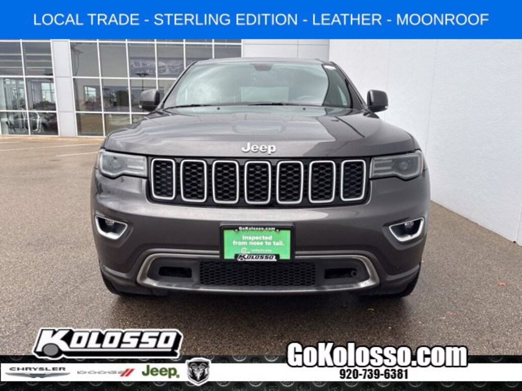 Certified 2018 Jeep Grand Cherokee Limited SUV