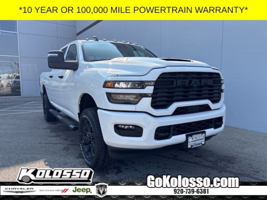 New 2026 Ram 2500 BLACK EXPRESS CREW CAB 4X4 6'4 BOX Pickup