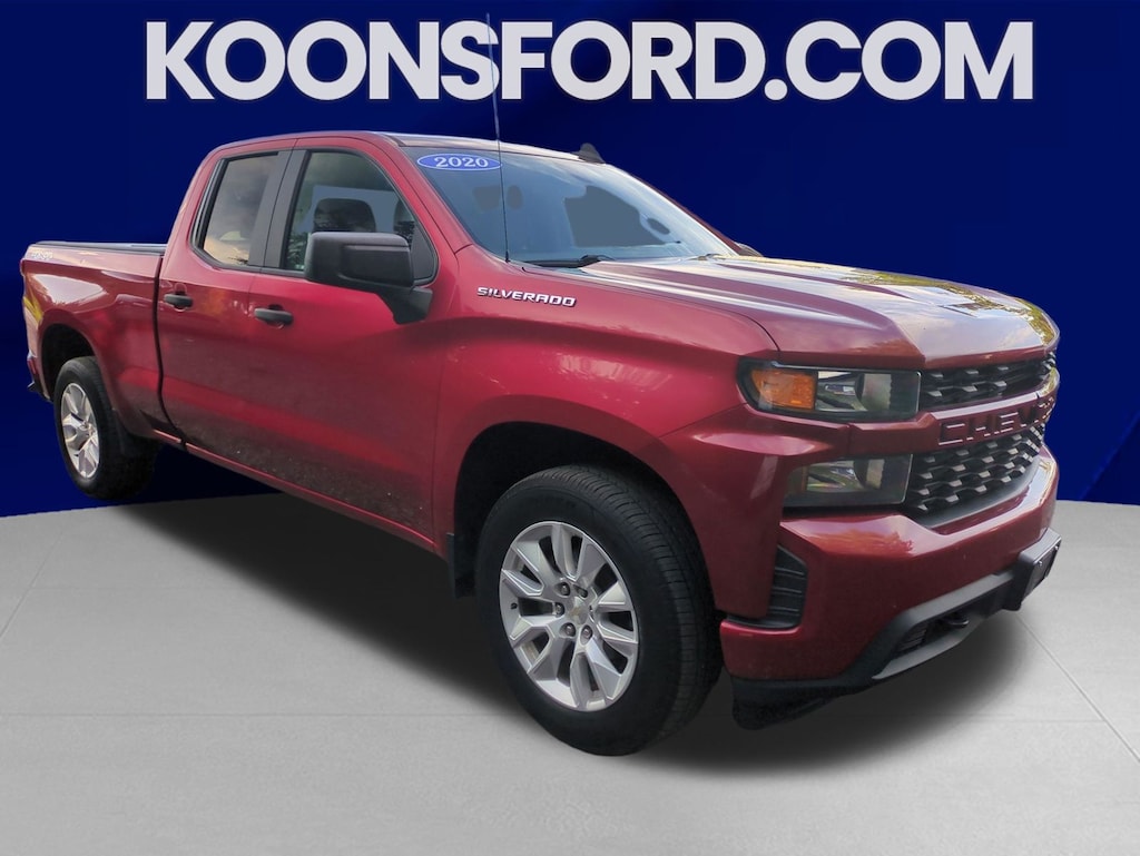 Used 2020 Chevrolet Silverado 1500 Custom Truck