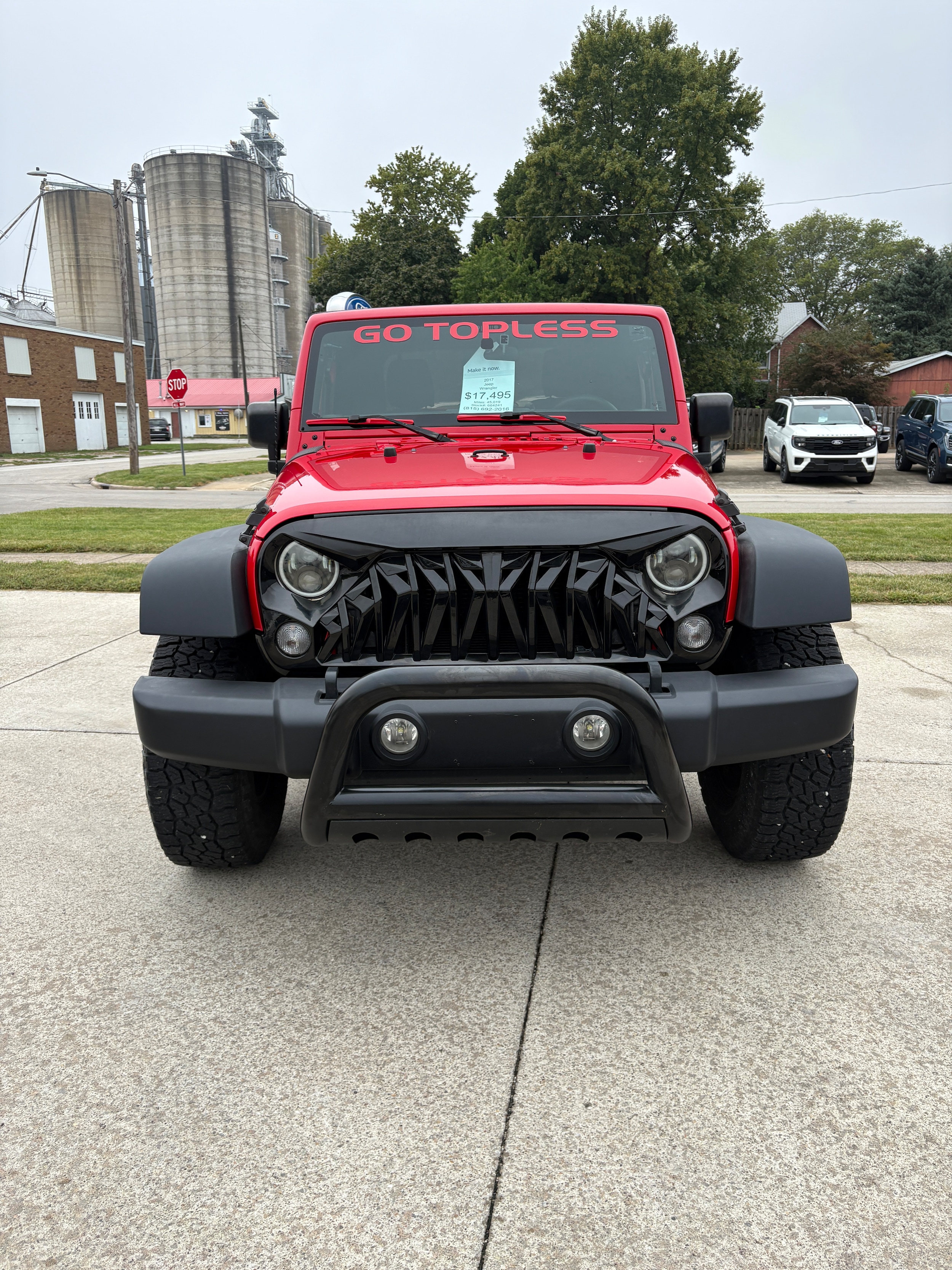 Used 2017 Jeep Wrangler Sport with VIN 1C4AJWAG5HL664241 for sale in Fairbury, IL