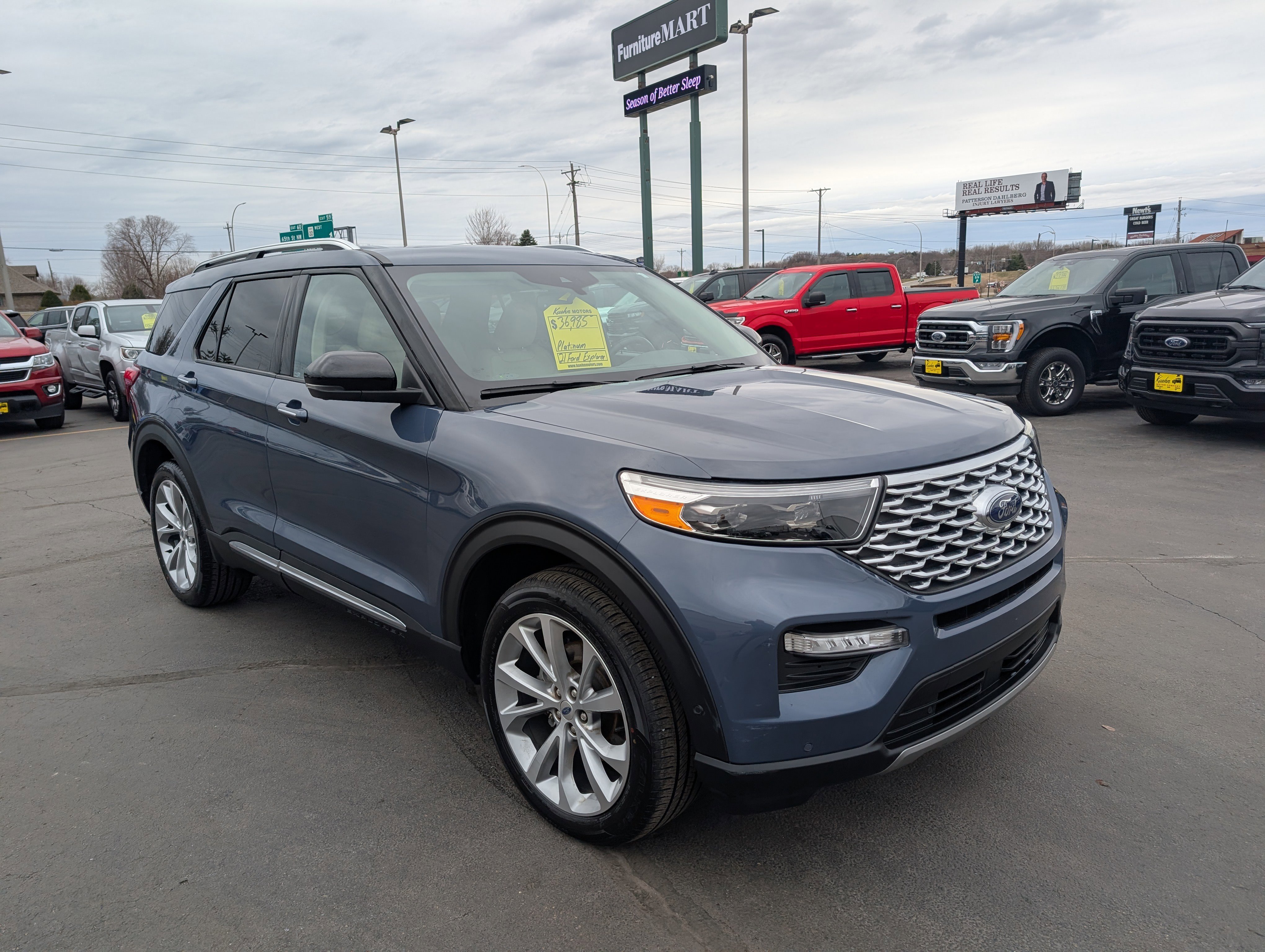 Used 2021 Ford Explorer Platinum SUV