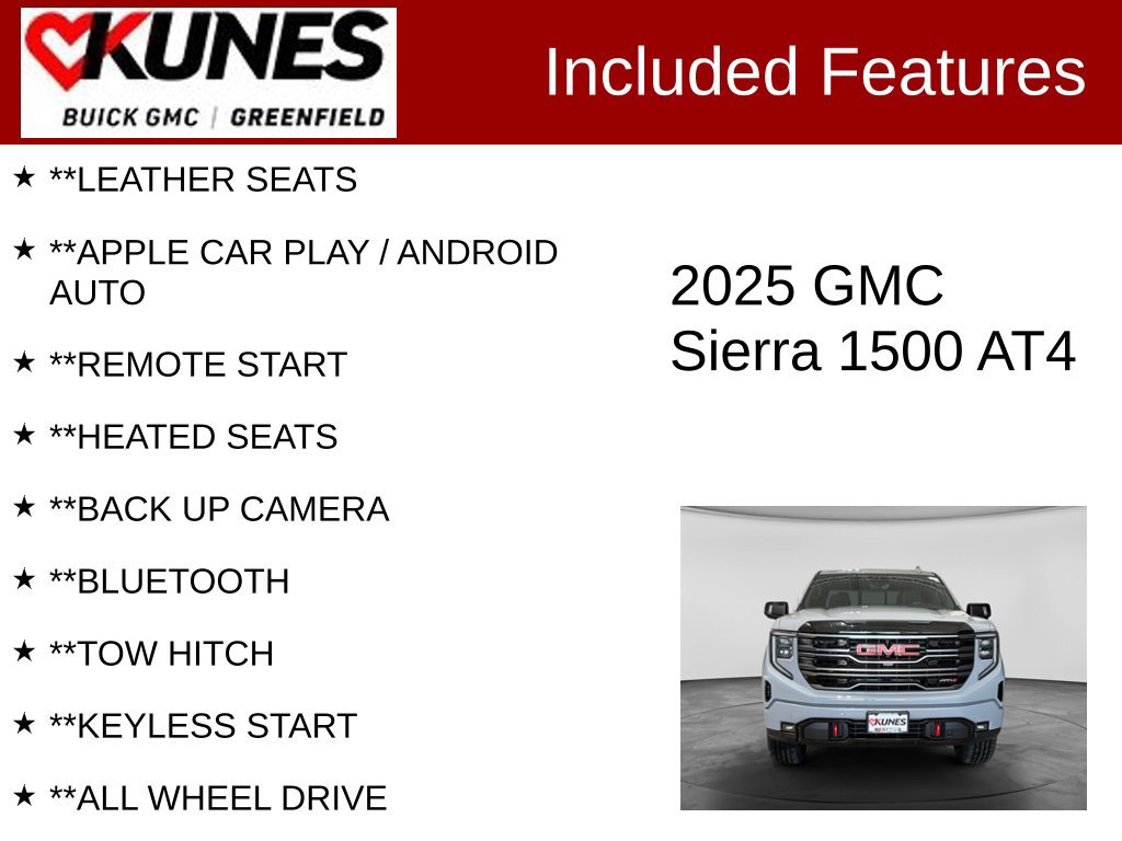 Used 2025 GMC Sierra 1500 AT4 Truck