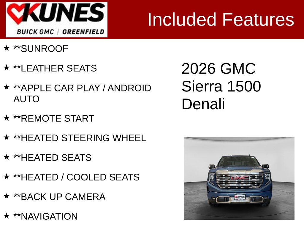 Used 2026 GMC Sierra 1500 Denali Truck