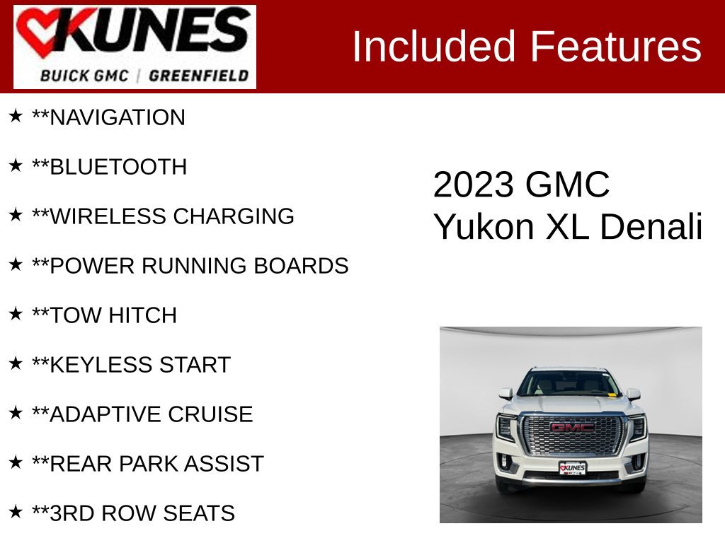 Used 2023 GMC Yukon XL Denali SUV