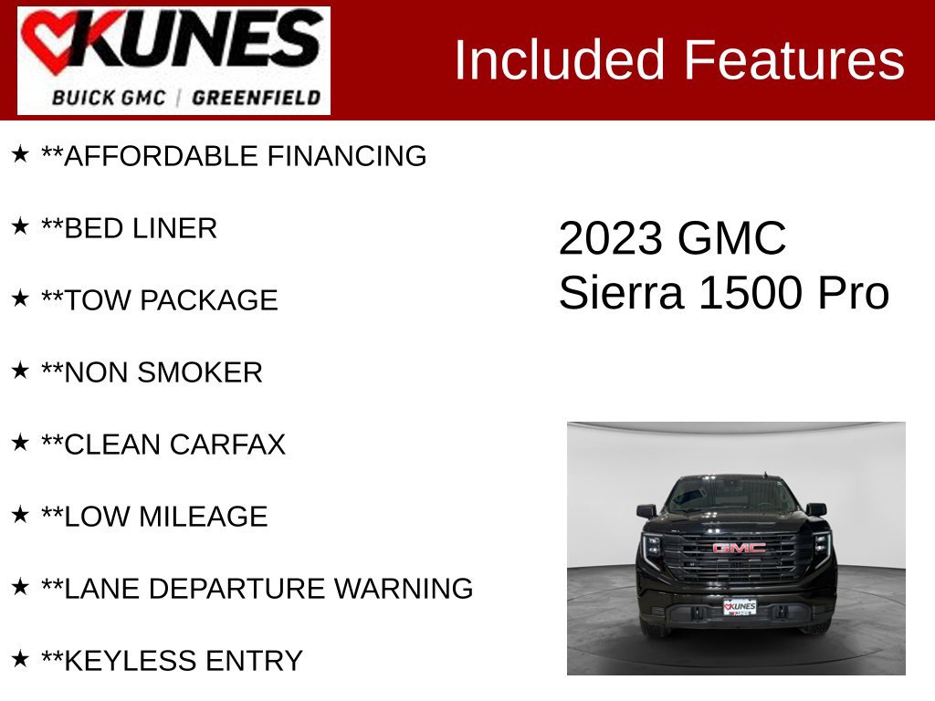 Used 2023 GMC Sierra 1500 Pro Truck