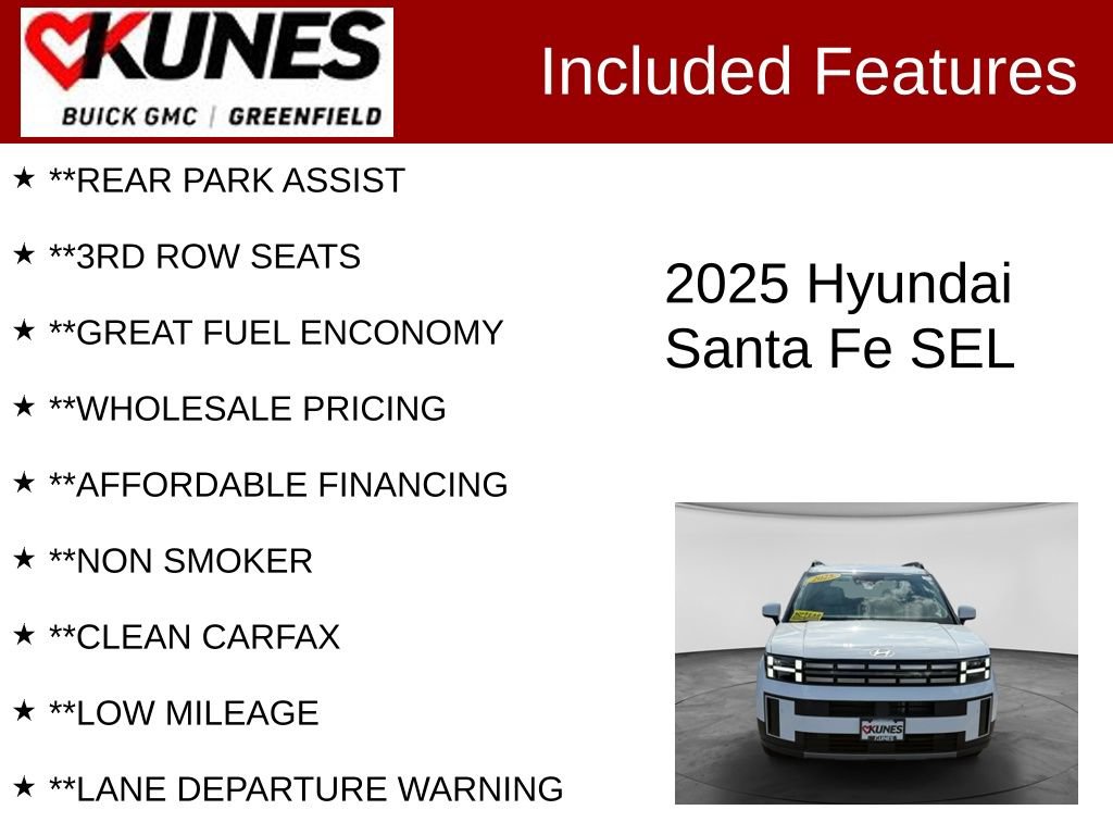 Used 2025 Hyundai Santa Fe SEL