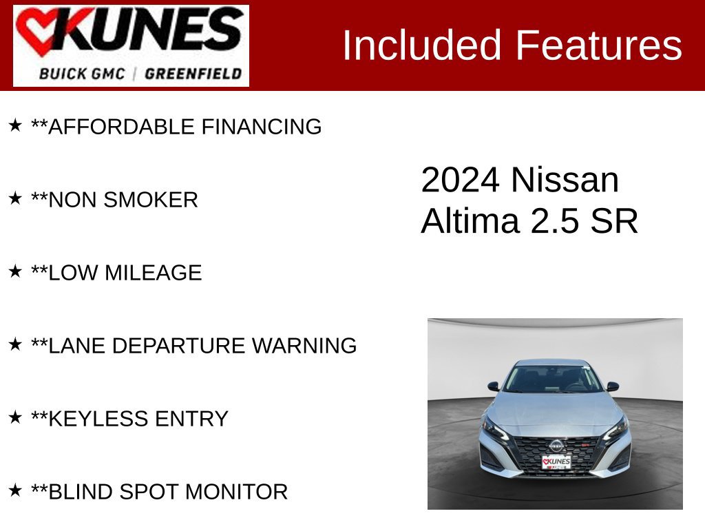Used 2024 Nissan Altima 2.5 SR