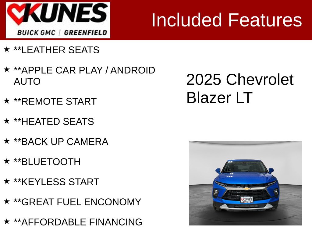 Used 2025 Chevrolet Blazer 2LT SUV