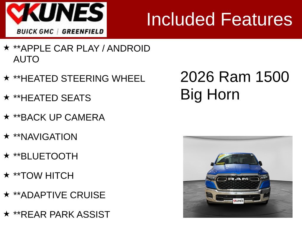 Used 2026 Ram 1500 Big Horn