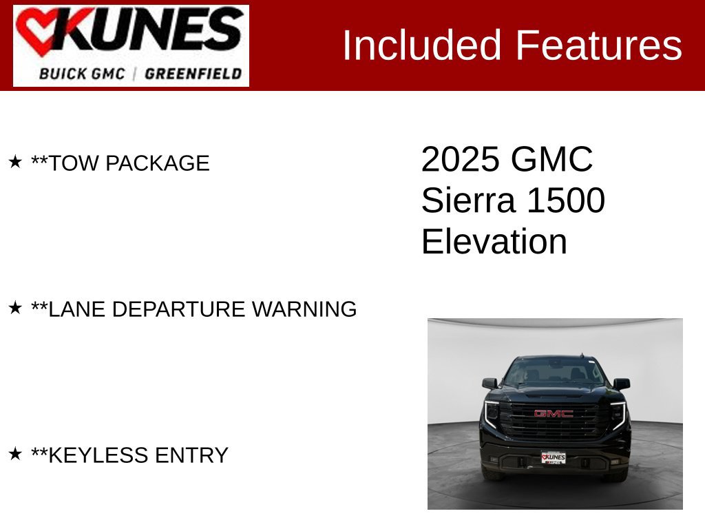 Used 2025 GMC Sierra 1500 Elevation Truck