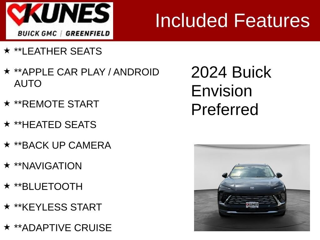 Used 2024 Buick Envision Preferred SUV