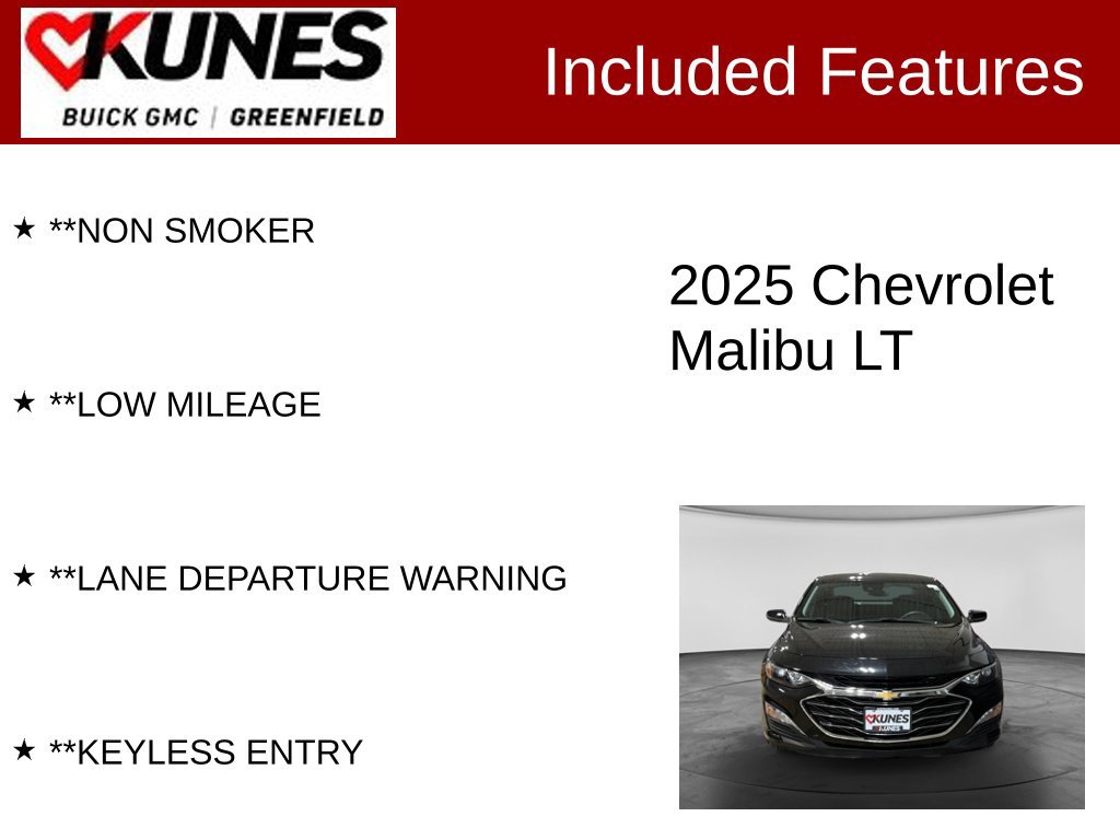 Used 2025 Chevrolet Malibu 1LT Car