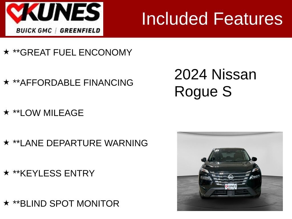 Used 2024 Nissan Rogue S