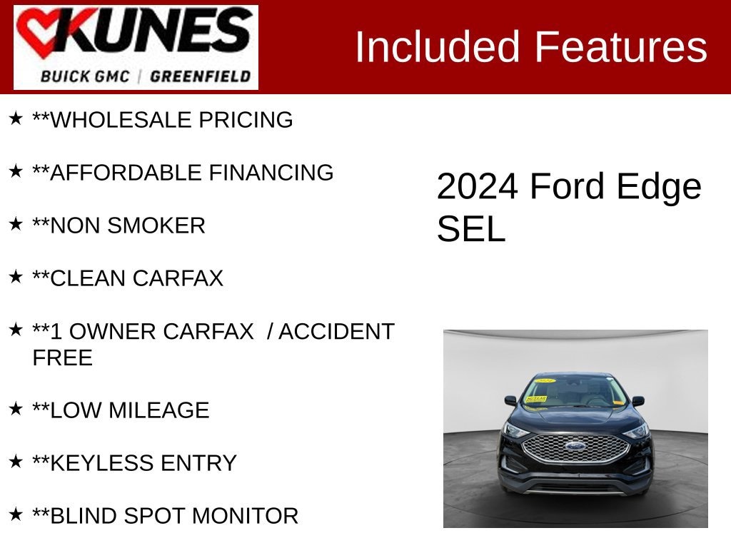 Used 2024 Ford Edge SEL