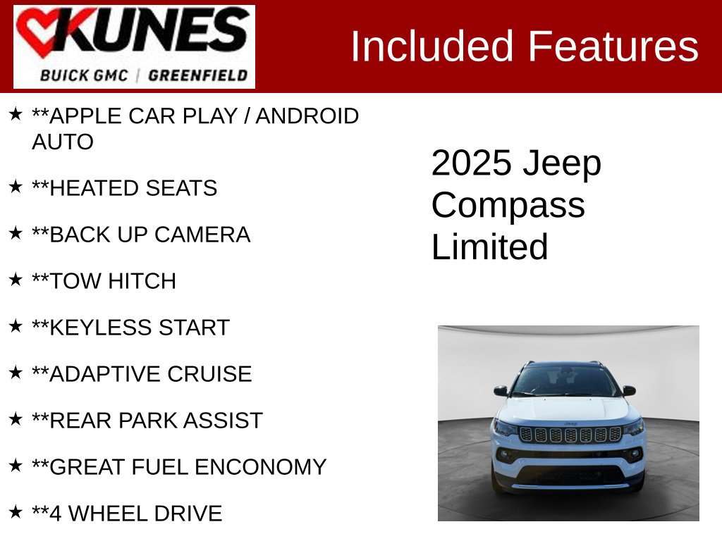 Used 2025 Jeep Compass Limited