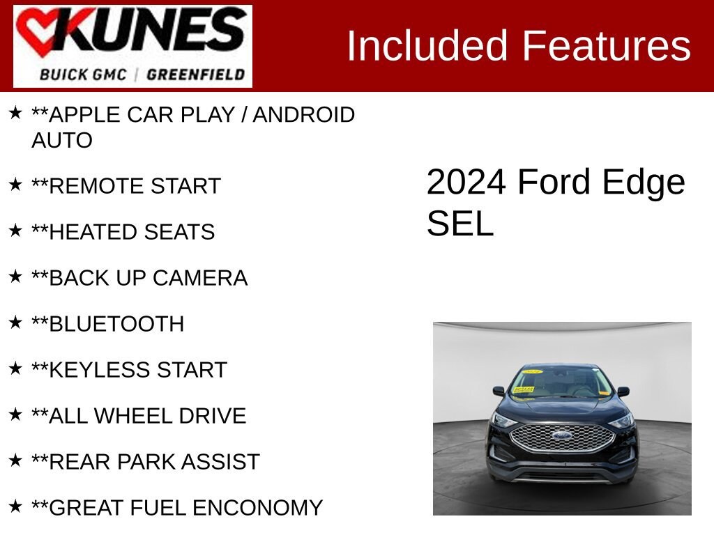 Used 2024 Ford Edge SEL