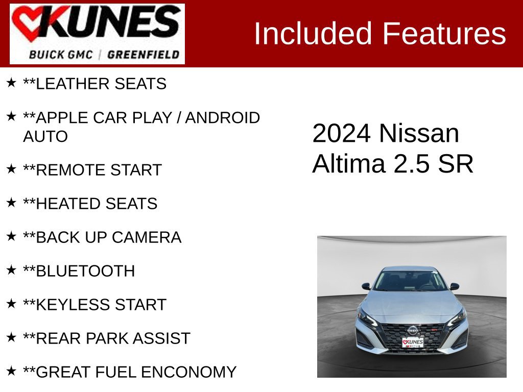 Used 2024 Nissan Altima 2.5 SR