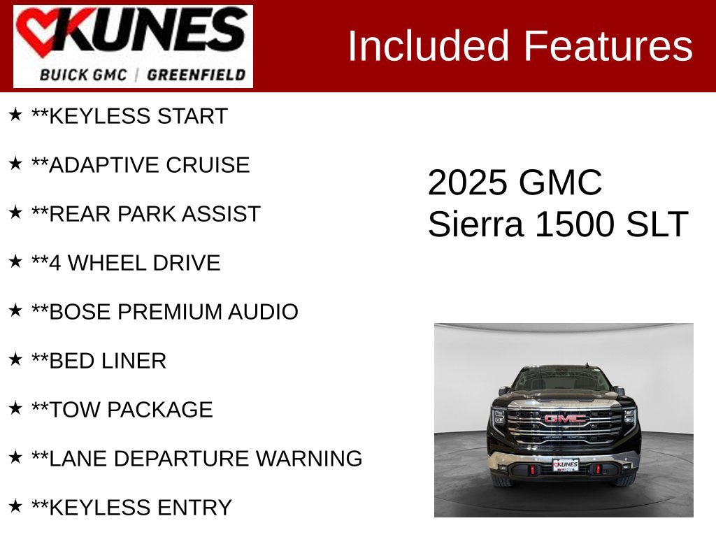 Used 2025 GMC Sierra 1500 SLT Truck
