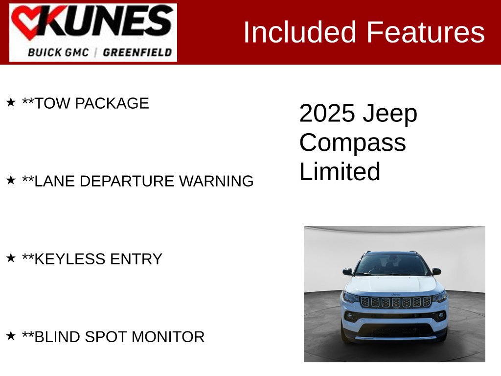 Used 2025 Jeep Compass Limited