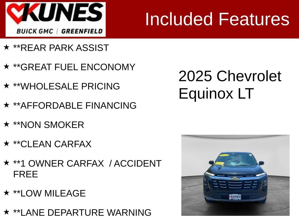 Used 2025 Chevrolet Equinox LT SUV