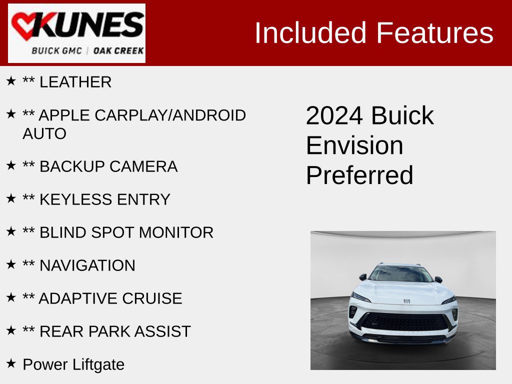 Used 2024 Buick Envision Preferred SUV