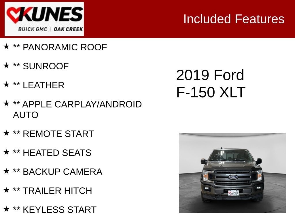 Used 2019 Ford F-150 Truck SuperCrew Cab