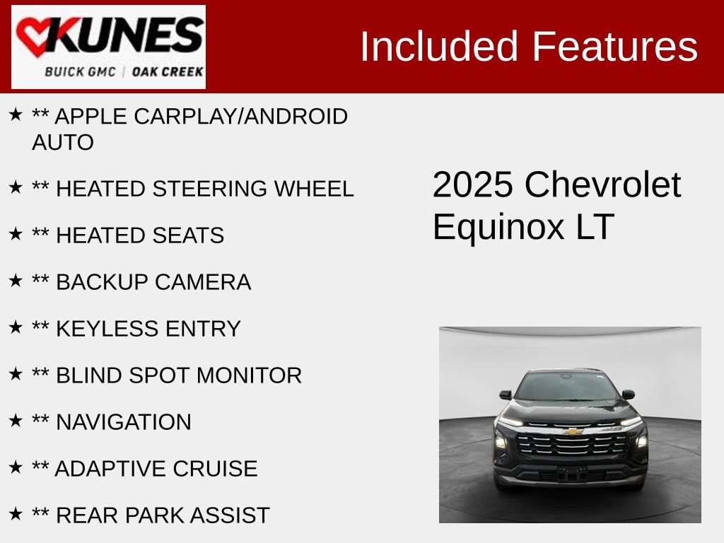 Used 2025 Chevrolet Equinox LT SUV