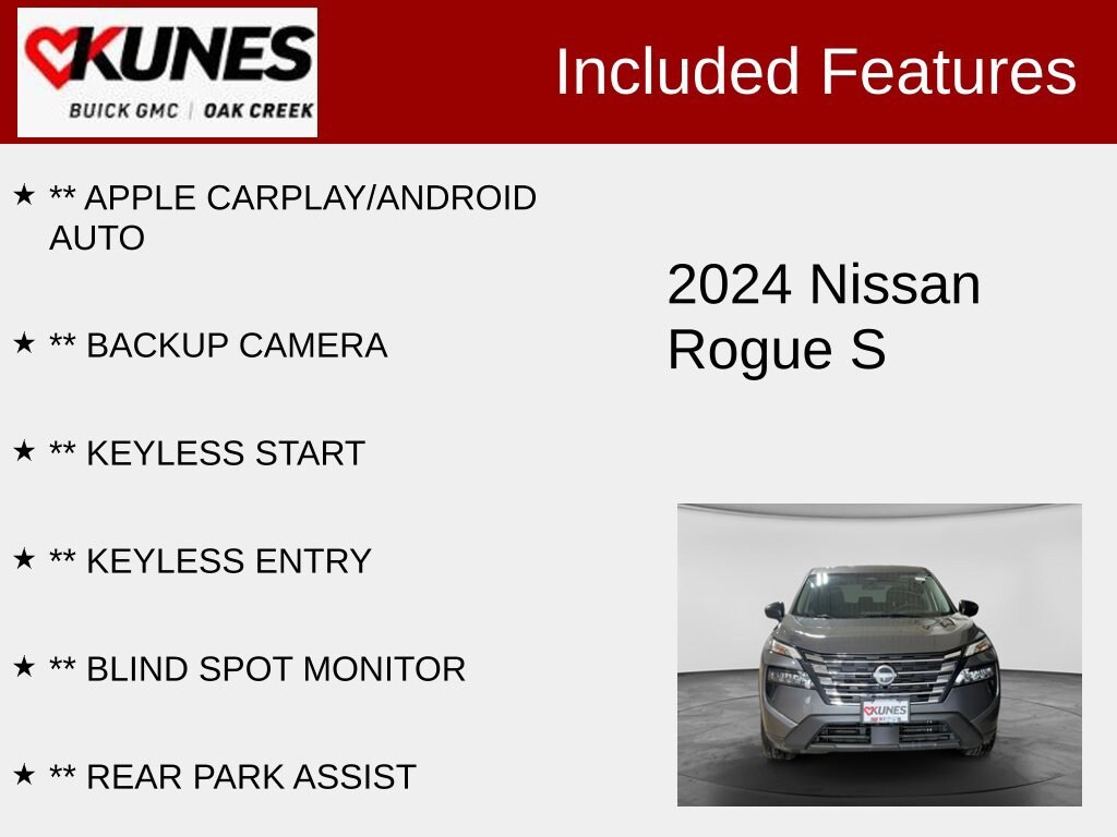 Used 2024 Nissan Rogue S SUV