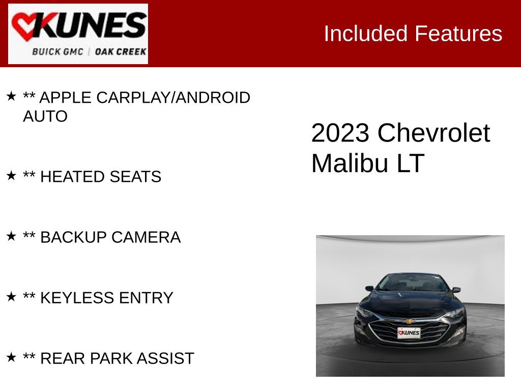 Used 2023 Chevrolet Malibu 1LT Sedan