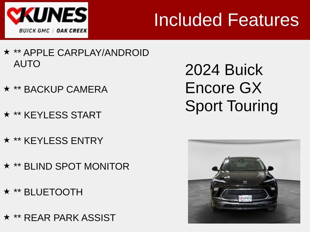 Used 2024 Buick Encore GX Sport Touring SUV