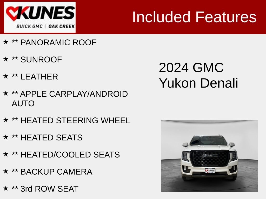 Used 2024 GMC Yukon Denali SUV