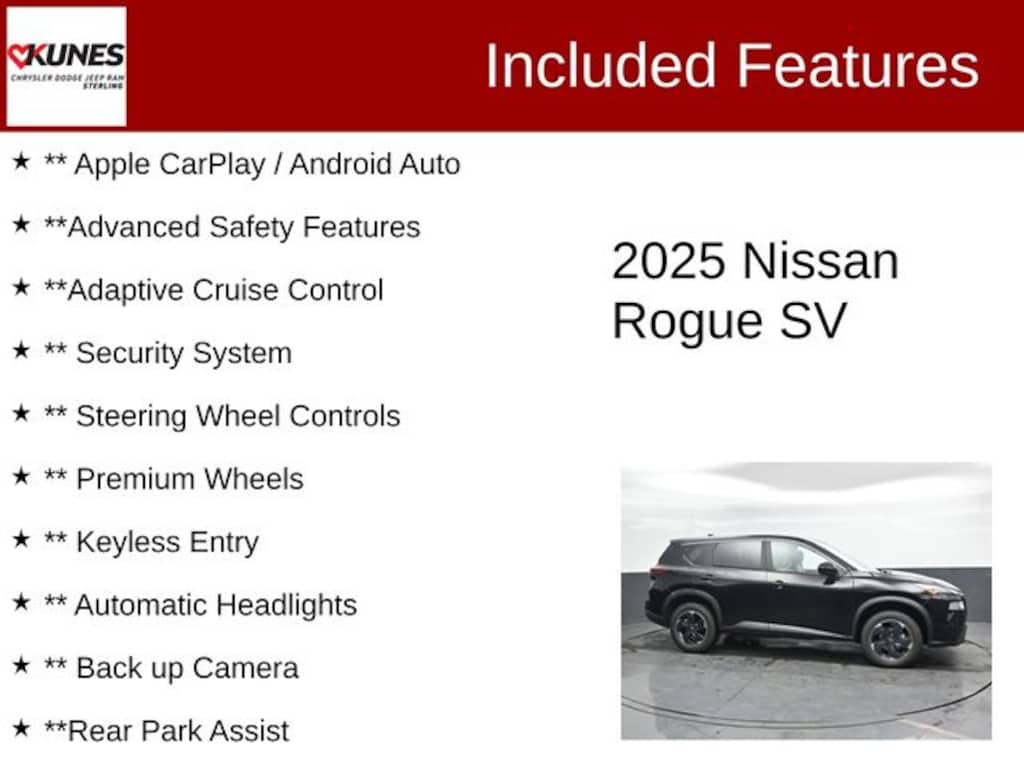 Used 2025 Nissan Rogue SV SUV