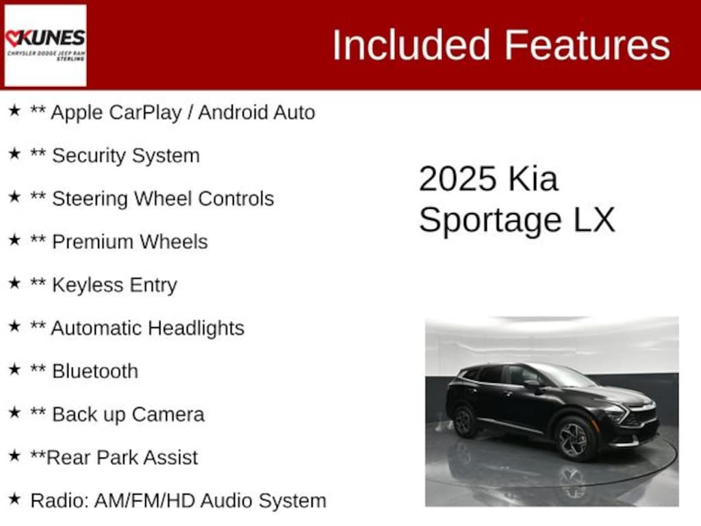 Used 2025 Kia Sportage LX SUV