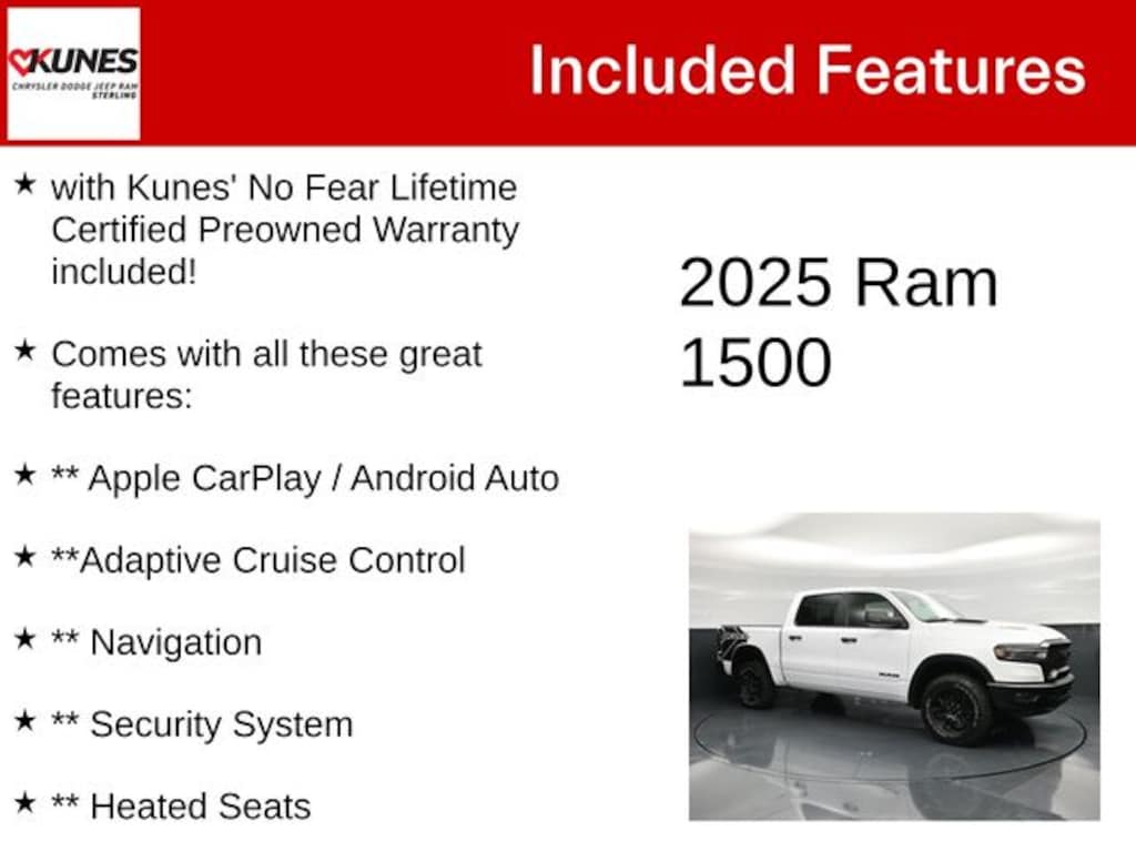 Used 2025 Ram 1500 Rebel Truck